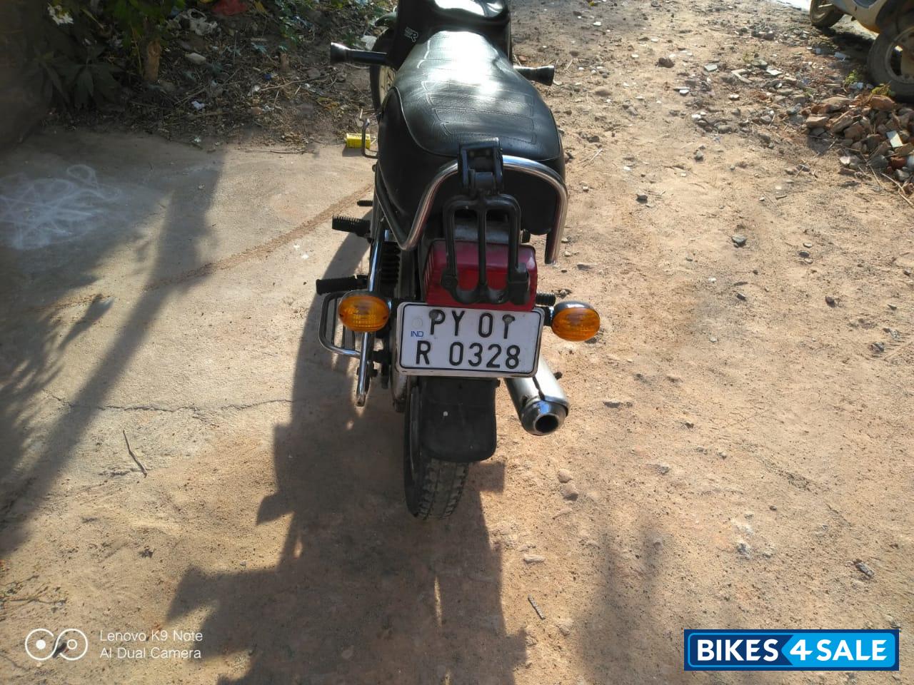 Blue Suzuki MAX 100R
