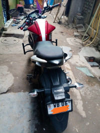Red And Gray Suzuki Gixxer ABS