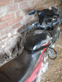 Red Black Bajaj Pulsar 220F