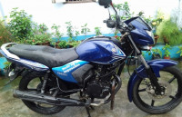 Dark Purplish Blue Yamaha Saluto 125