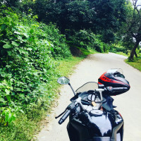 Devil Black Bajaj Pulsar RS 200