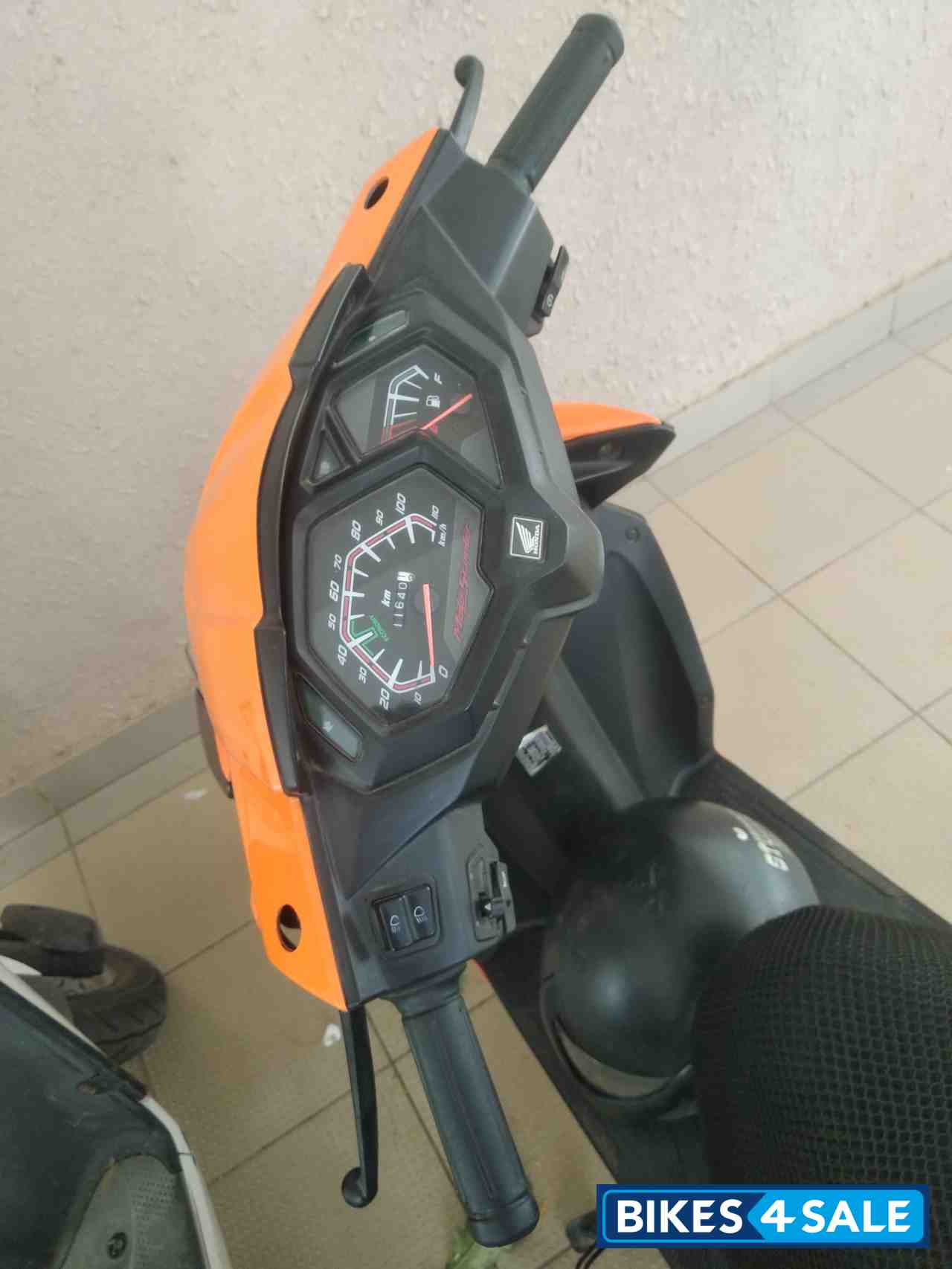 Orange & Gray Honda Dio