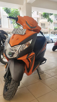 Orange & Gray Honda Dio