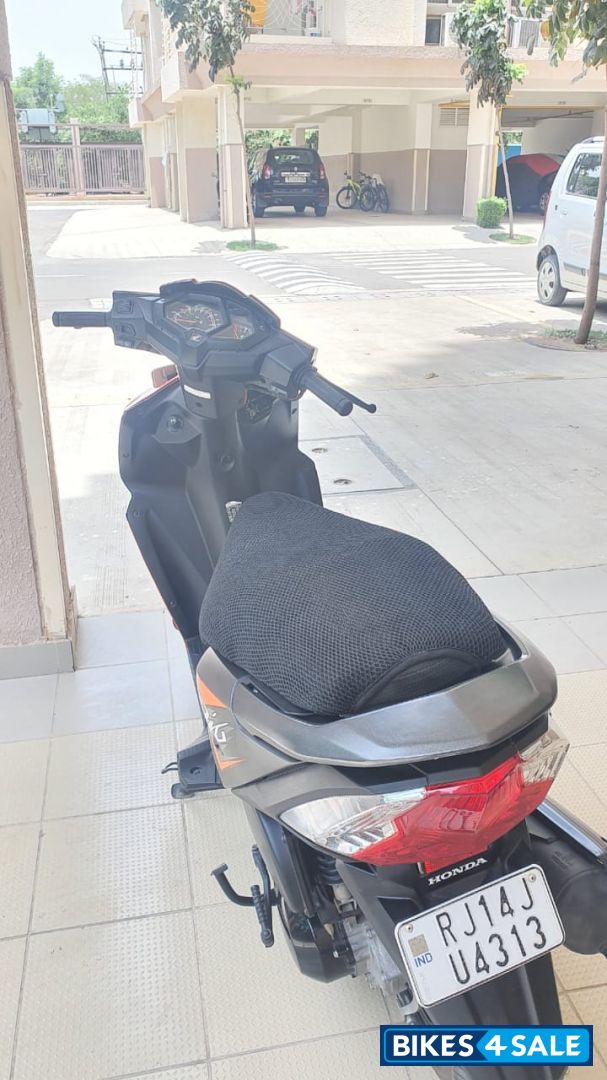 Orange & Gray Honda Dio