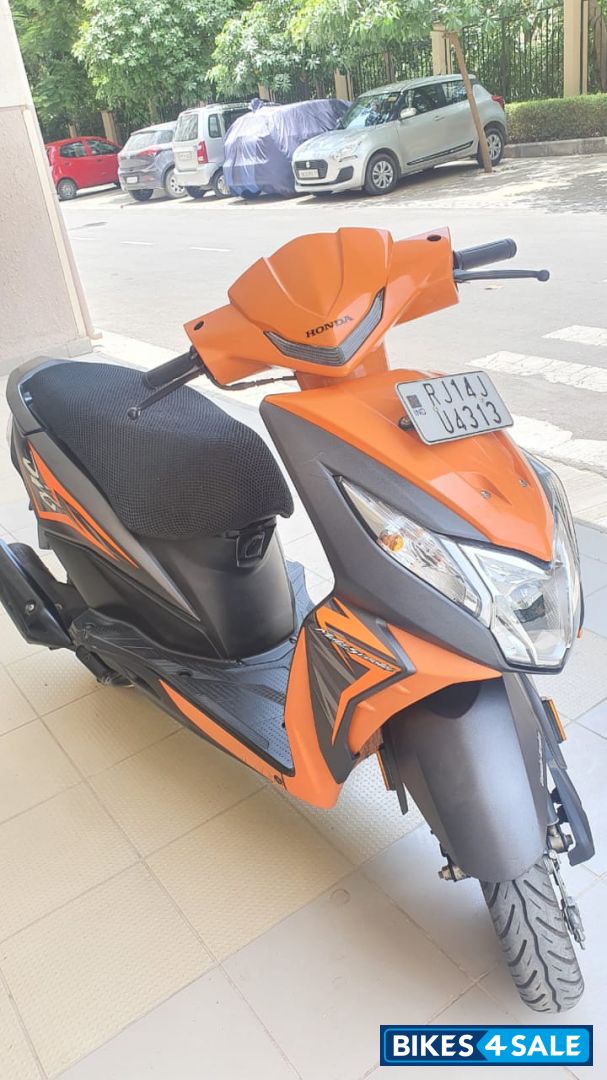 Orange & Gray Honda Dio