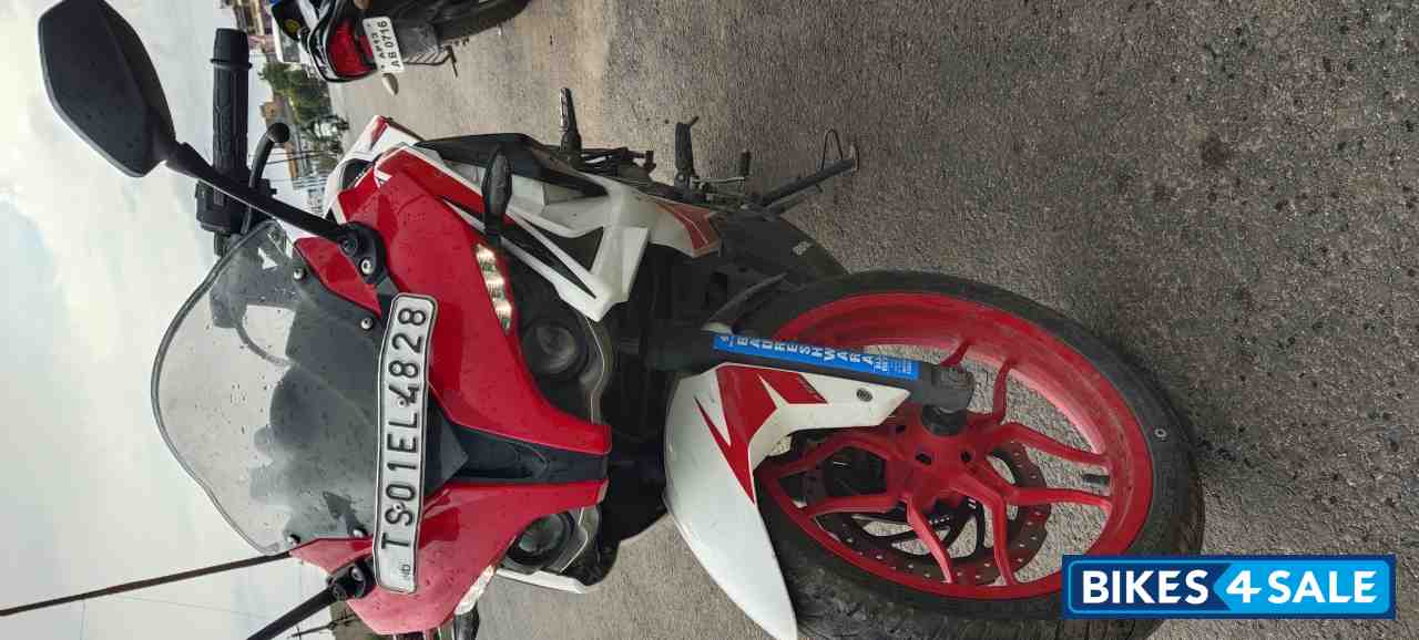 Racing Red Bajaj Pulsar RS 200 ABS