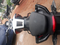 White And Orange KTM Duke 390