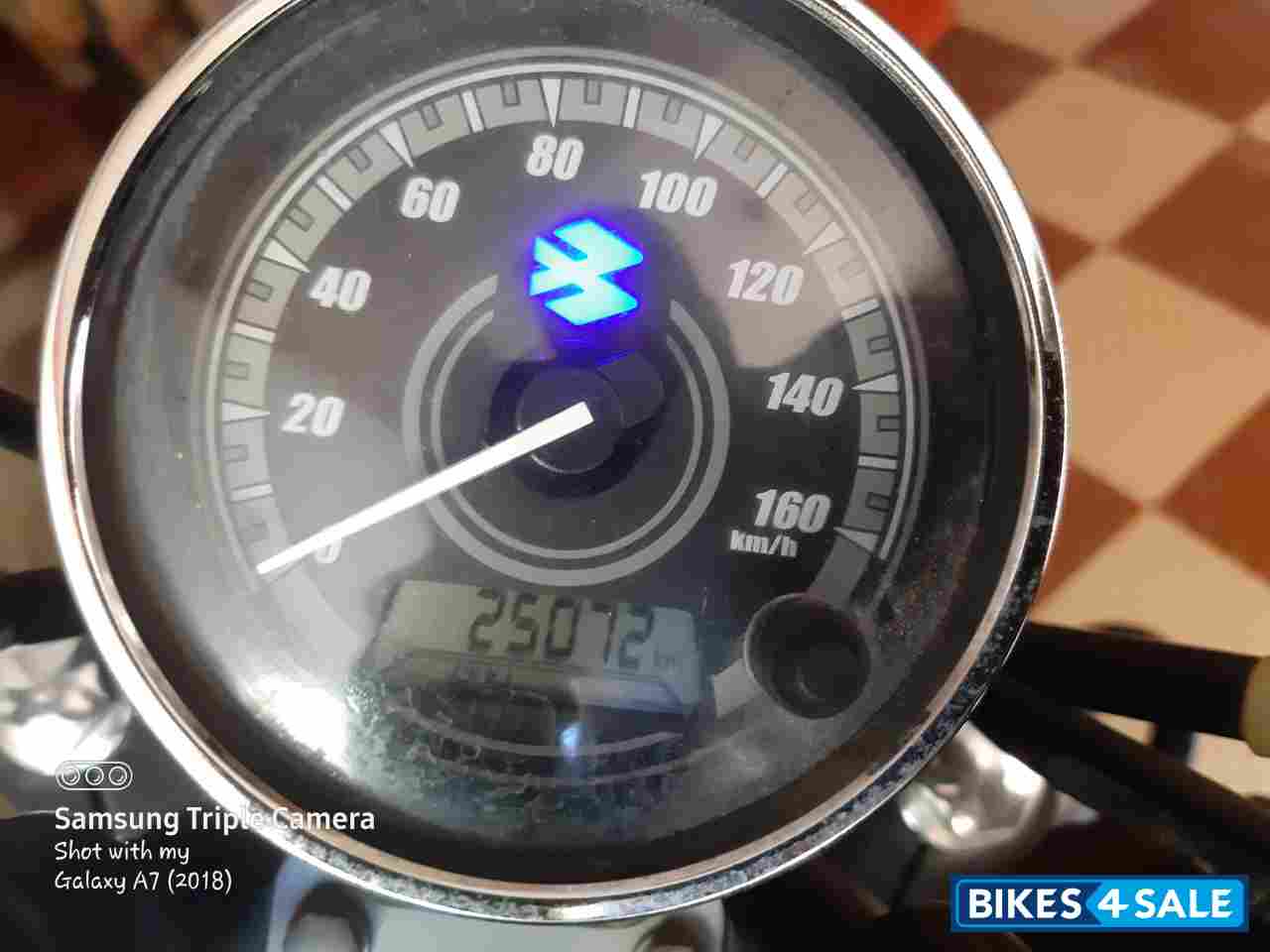 Black And Red Bajaj Avenger Street 220