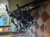 Black And Red Bajaj Avenger Street 220