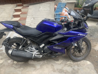 Blue Yamaha YZF R15 V3