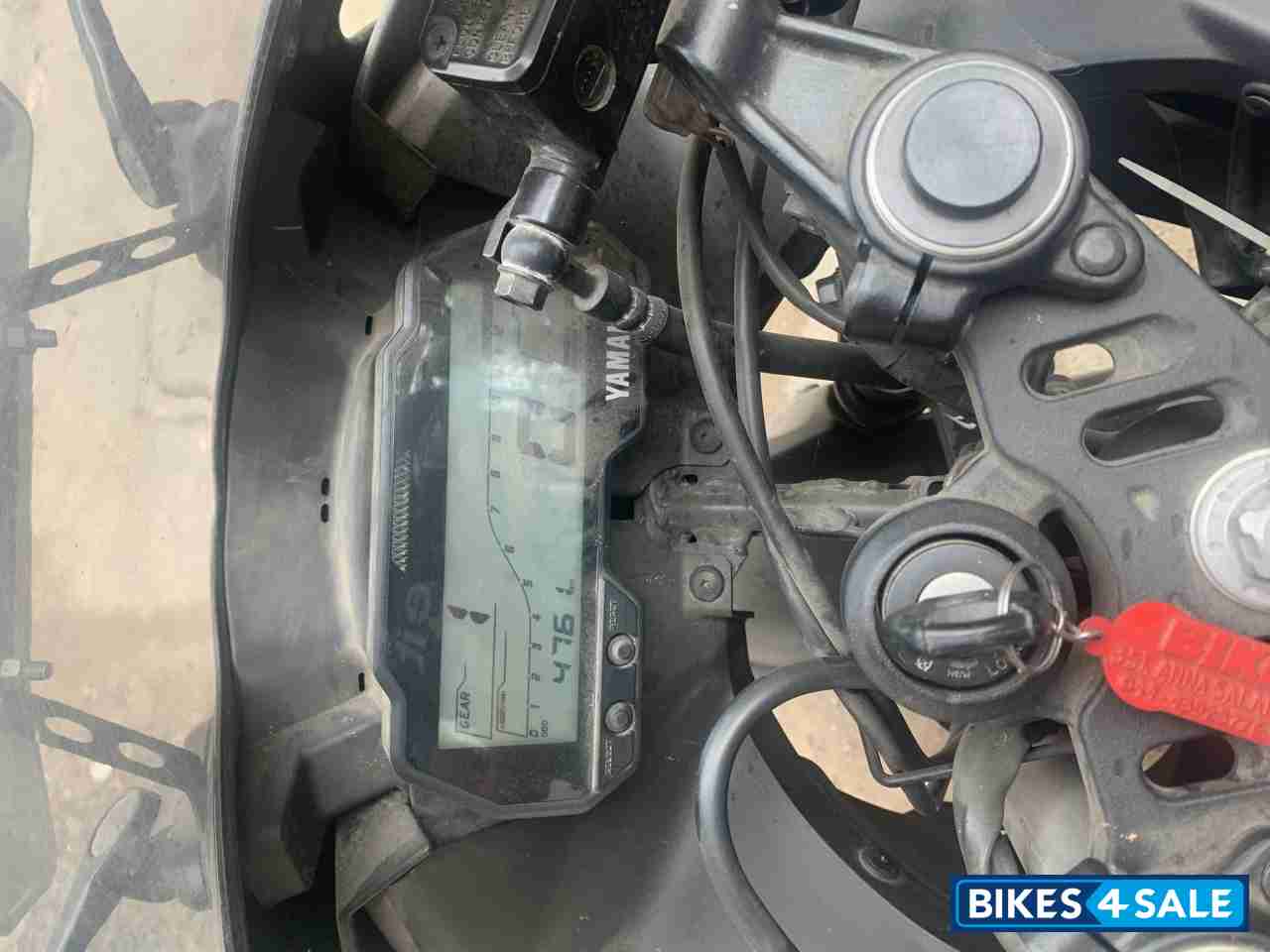 Blue Yamaha YZF R15 V3