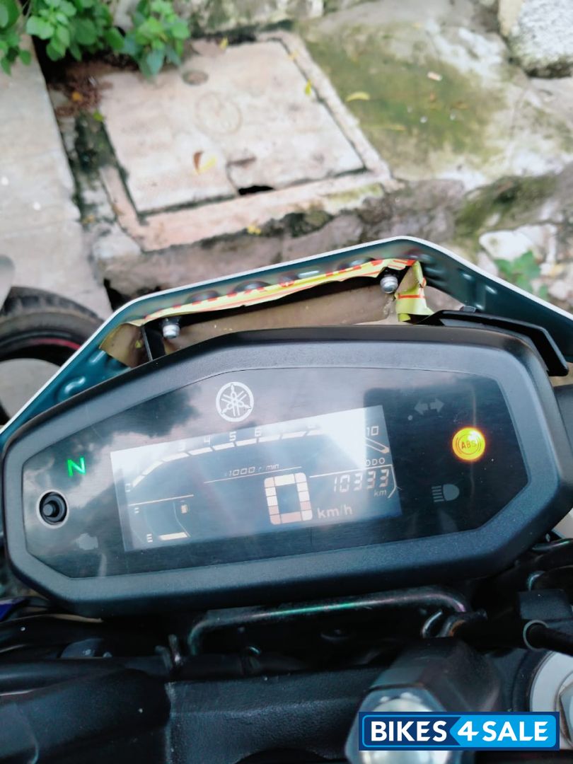 Blue Yamaha FZ-S FI V3