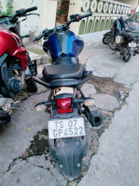 Blue Yamaha FZ-S FI V3