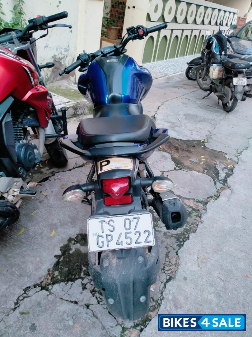 Blue Yamaha FZ-S FI V3