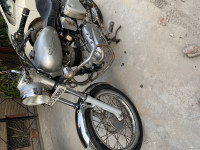 Silver Royal Enfield Bullet Electra 5S