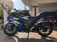 Blue Suzuki Gixxer SF Moto GP
