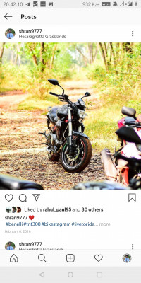 Benelli TNT 300 2015 Model