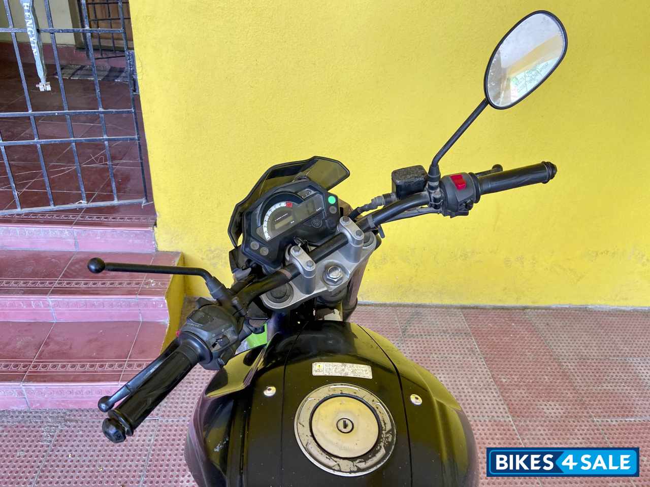 Black Green Yamaha FZ-S