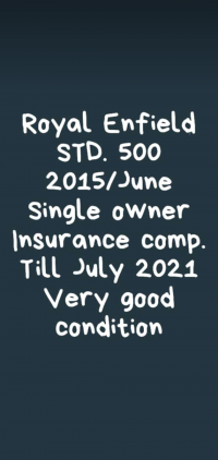 Green Royal Enfield Bullet Standard 500