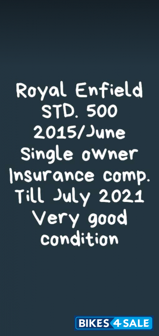 Green Royal Enfield Bullet Standard 500