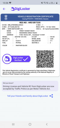 Panther Black Hero Destini 125