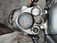 Silver Royal Enfield  Bullet electra 350