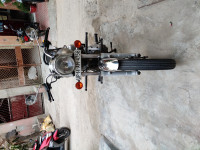 Silver Royal Enfield  Bullet electra 350