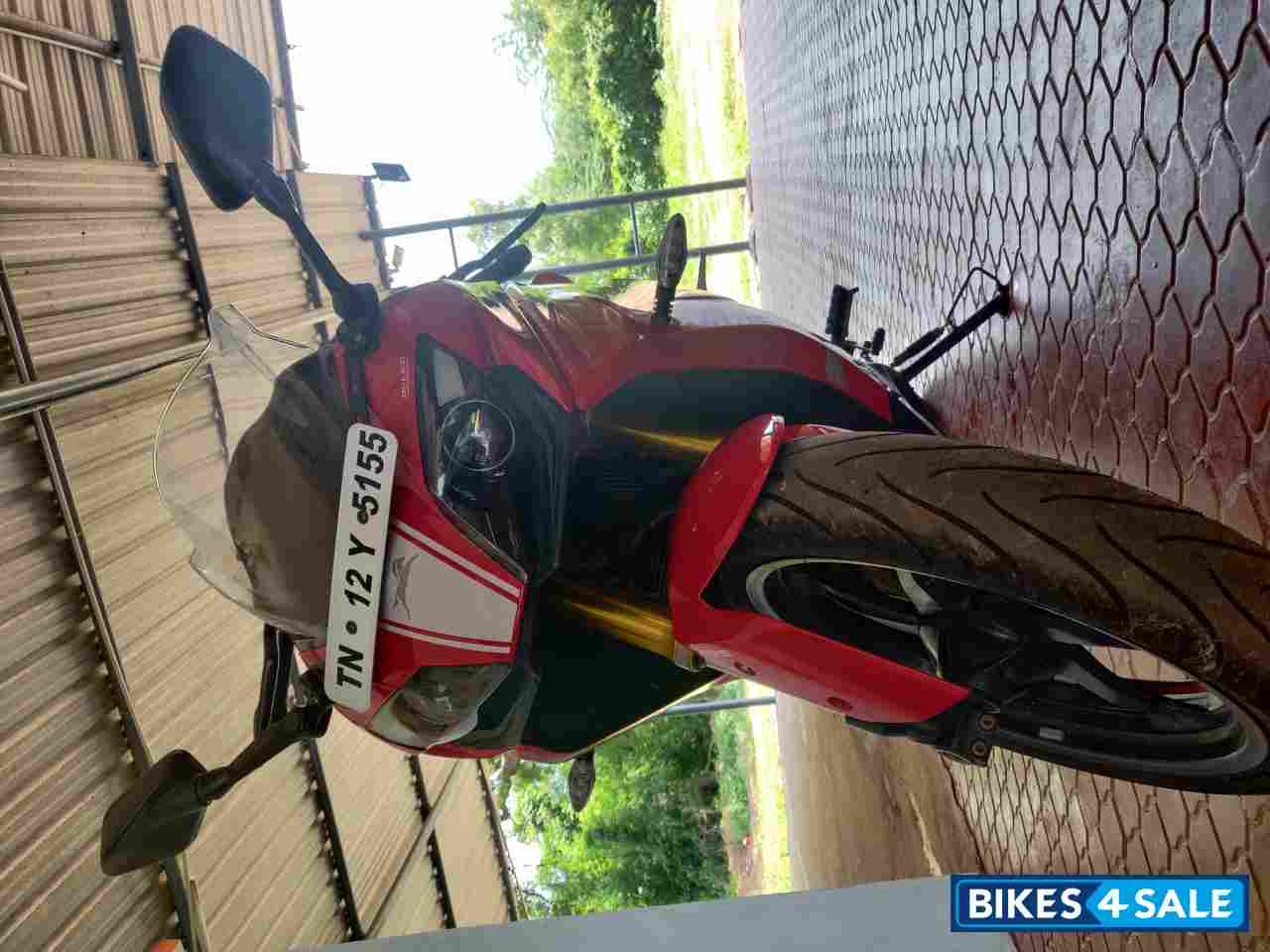 Red TVS Apache RR 310