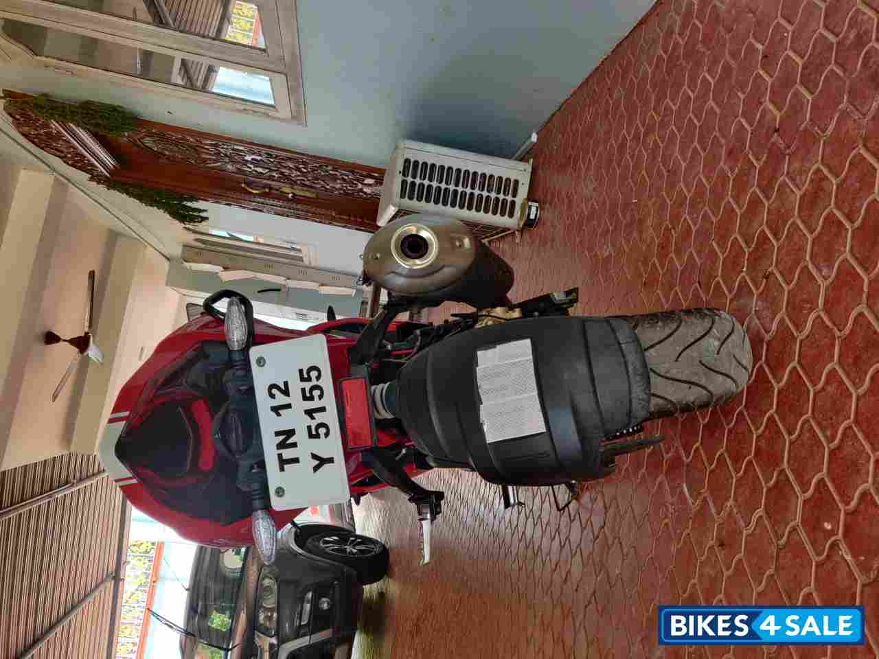 Red TVS Apache RR 310