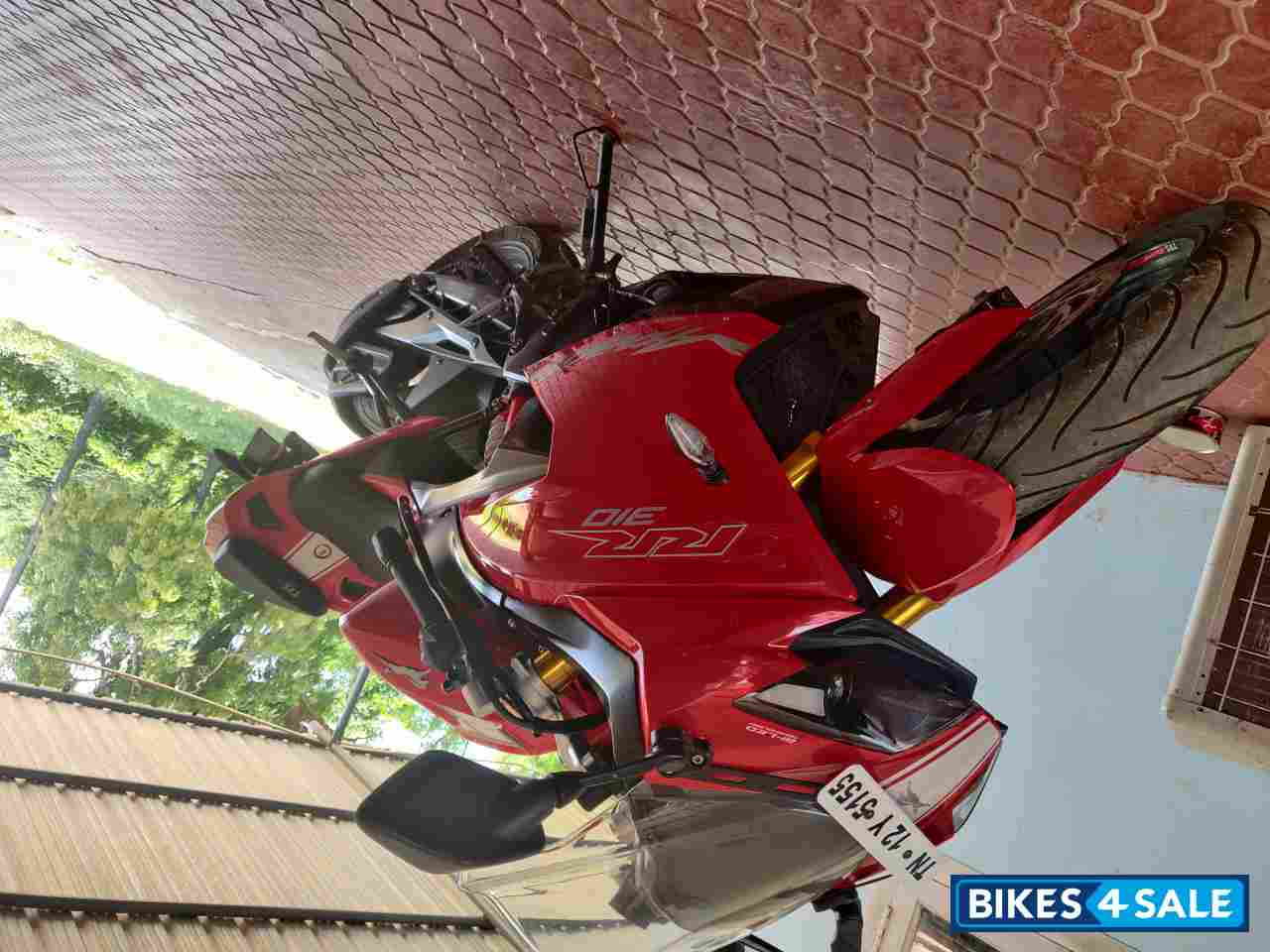 Red TVS Apache RR 310