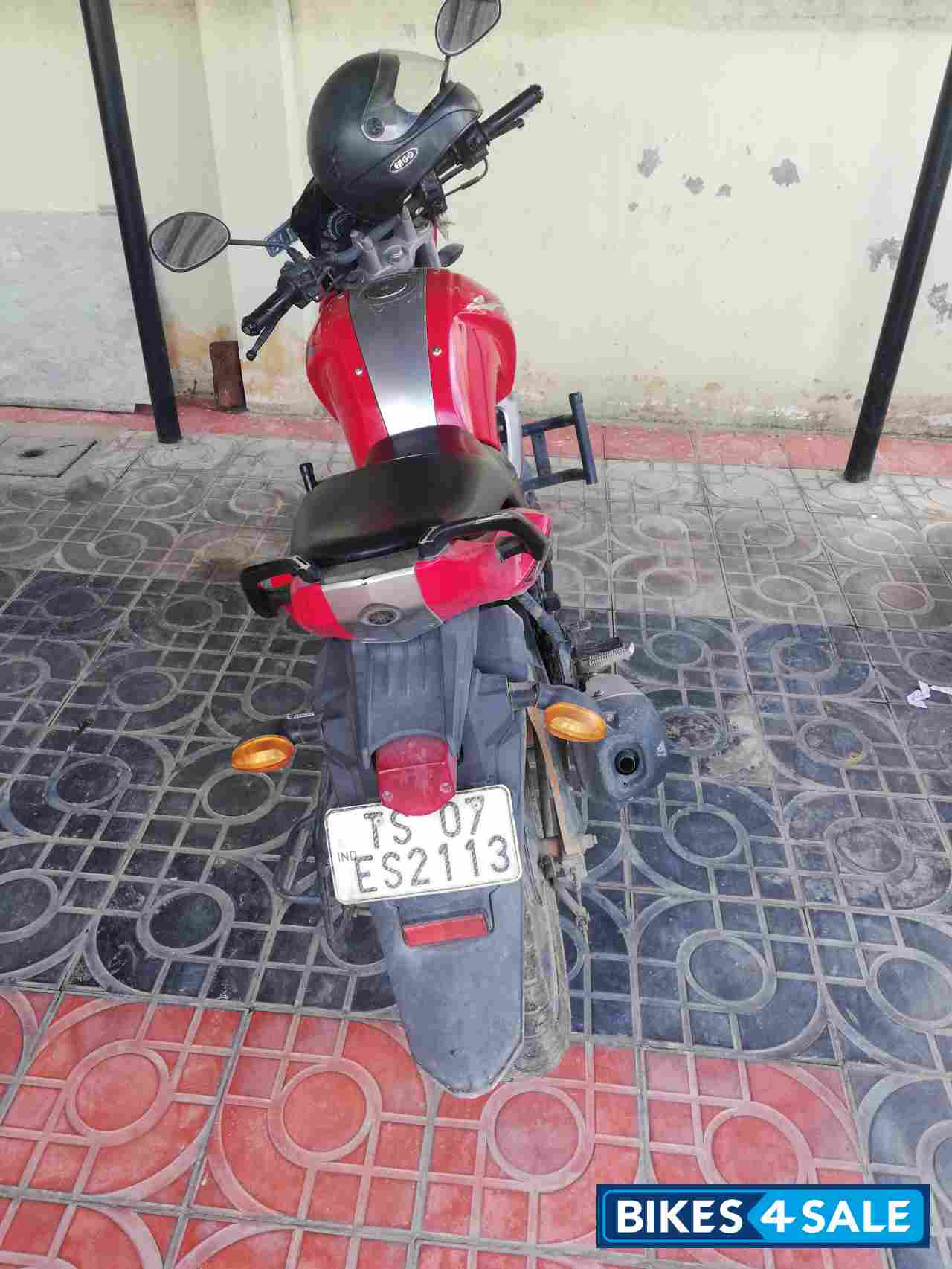 Red Silver Yamaha FZ-S