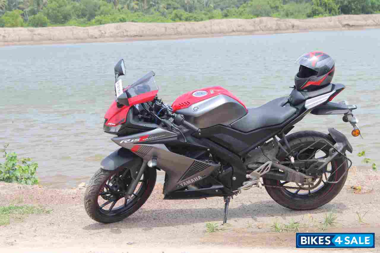 Matt Gray & Red Yamaha YZF R15 V3