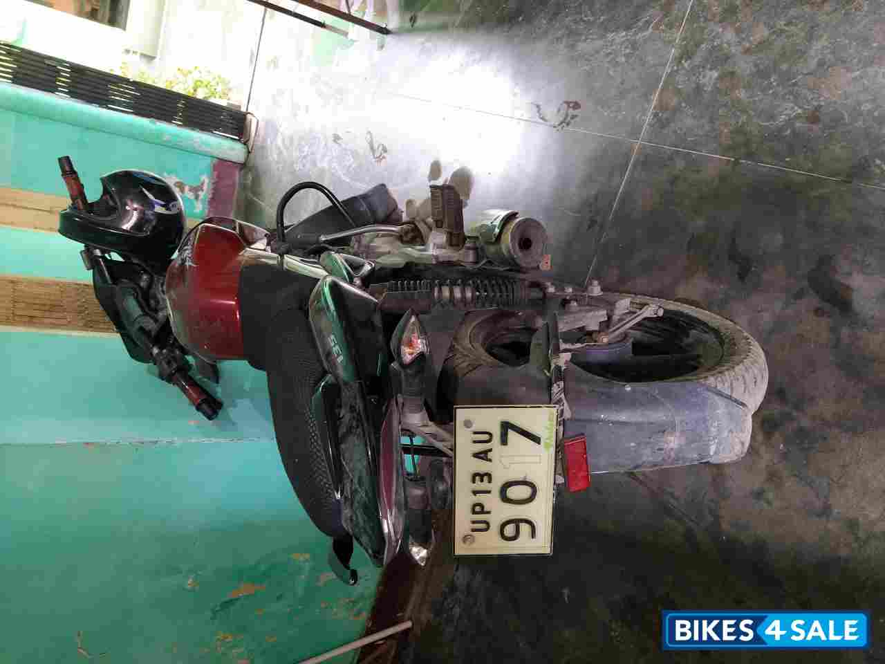 Red Bajaj Pulsar 135LS