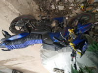 Metallic Blue TVS Apache RTR 160