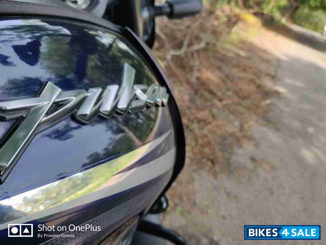 Chrome Blue Bajaj Pulsar 150 DTSi