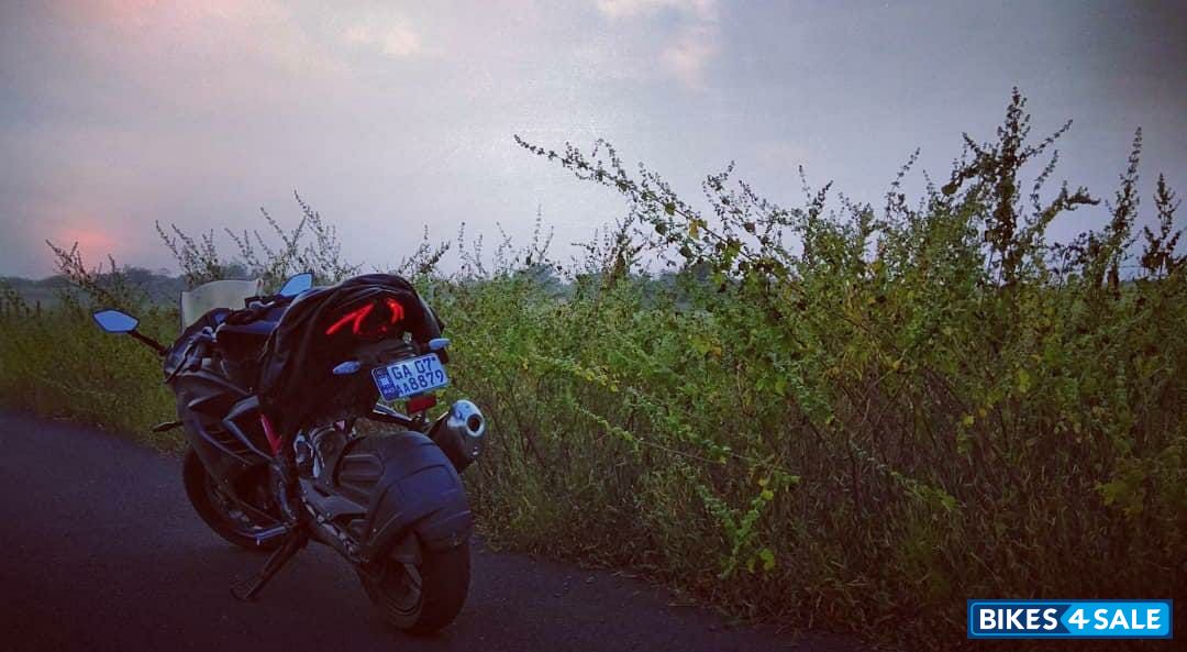 Matte Black TVS Apache RR 310