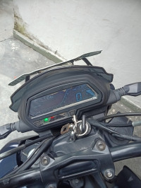 Dark Bluish Bajaj Dominar 400 Disc