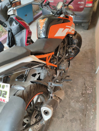Black And Orange KTM Duke 250