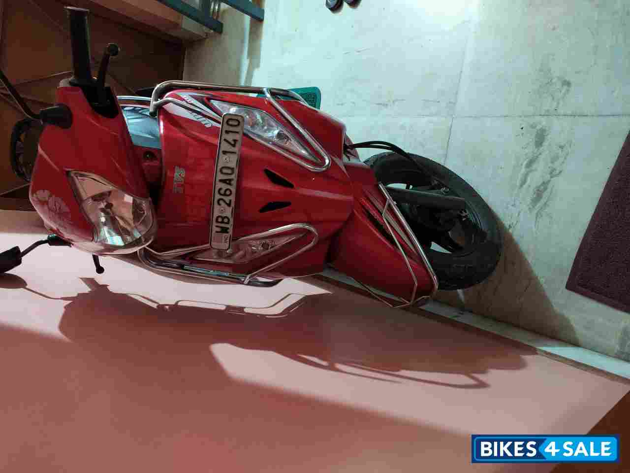 Red And Black TVS Wego