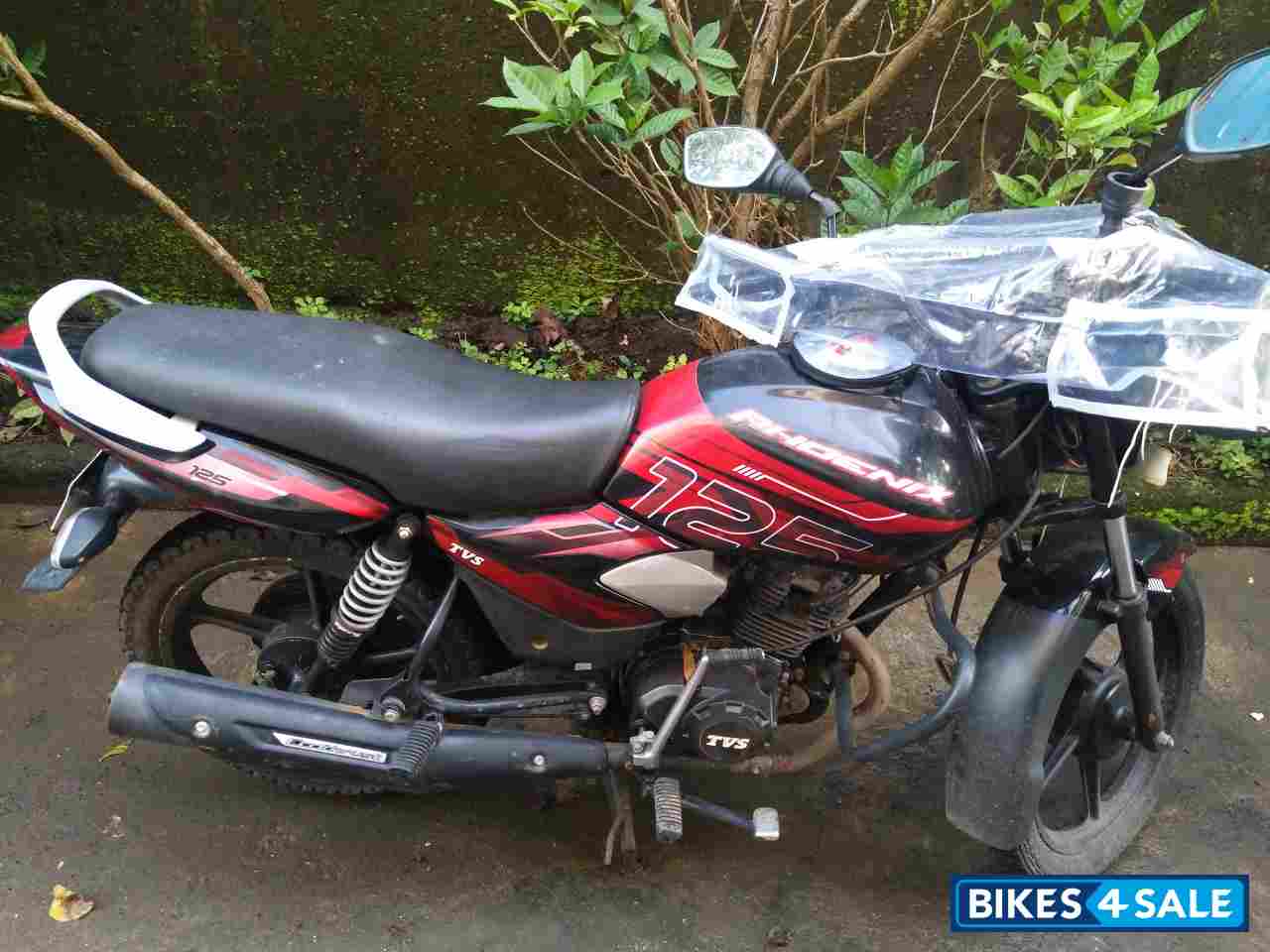 Black And Red TVS Phoenix