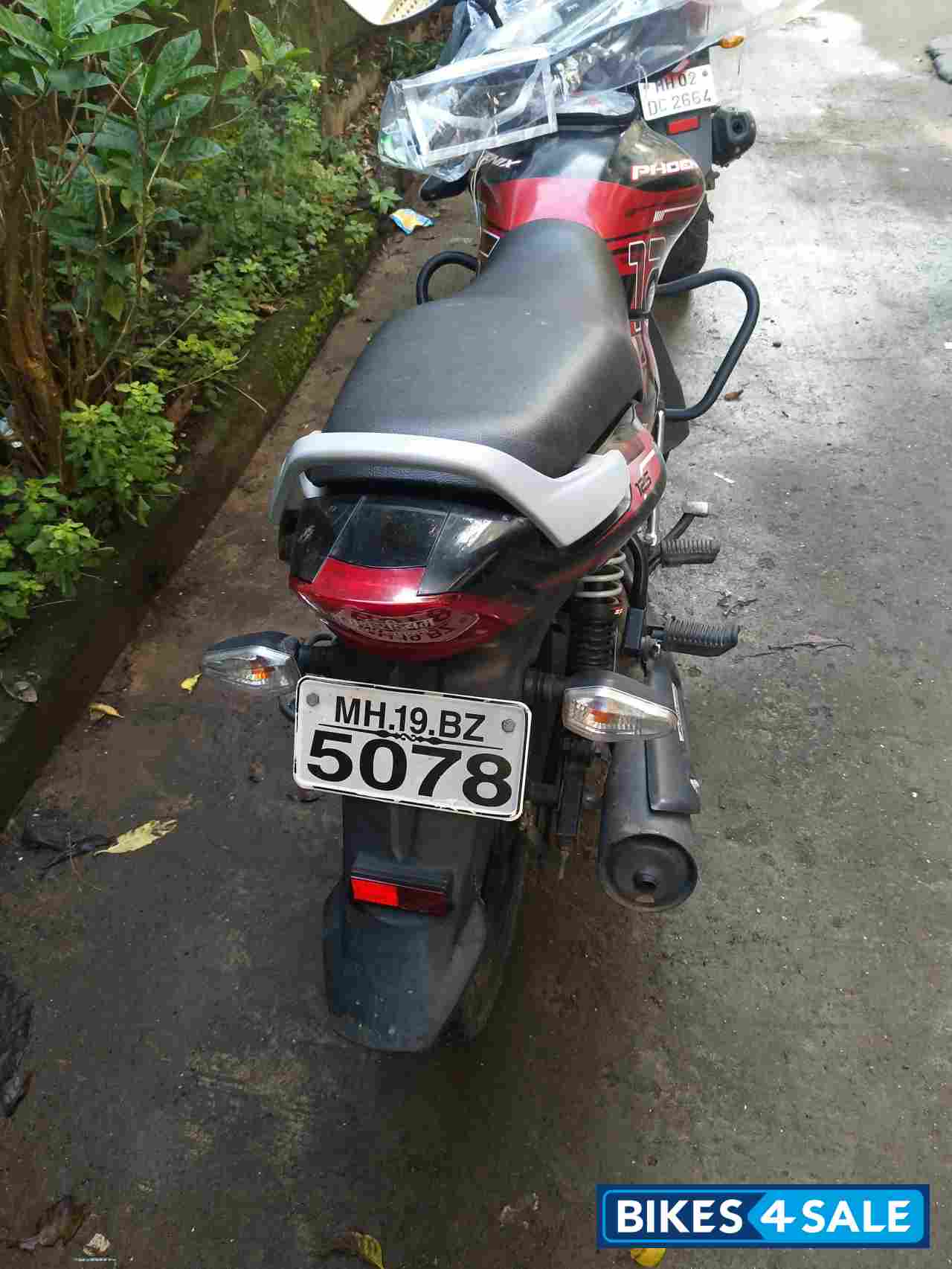 Black And Red TVS Phoenix