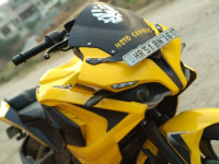 Yellow Bajaj Pulsar RS 200