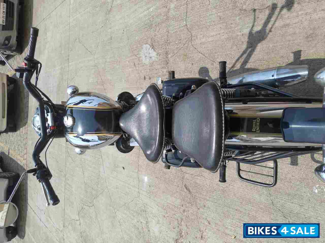 Black Royal Enfield Classic Chrome