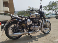 Black Royal Enfield Classic Chrome
