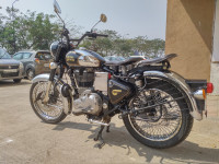 Black Royal Enfield Classic Chrome