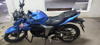 Blue Suzuki Gixxer 150