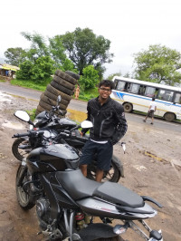 Black Bajaj Pulsar 200 NS