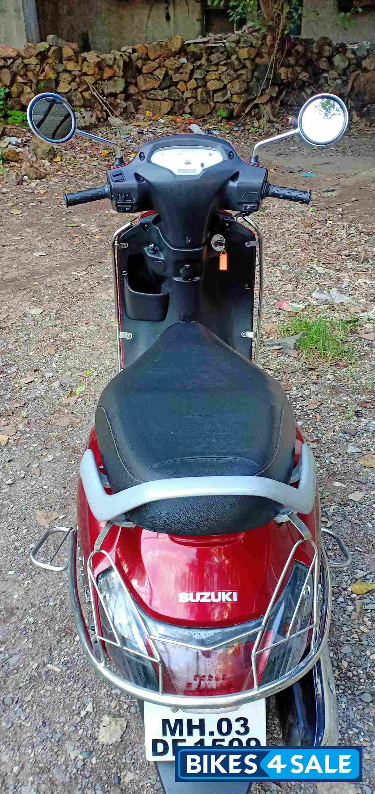 Maroon Suzuki Access 125