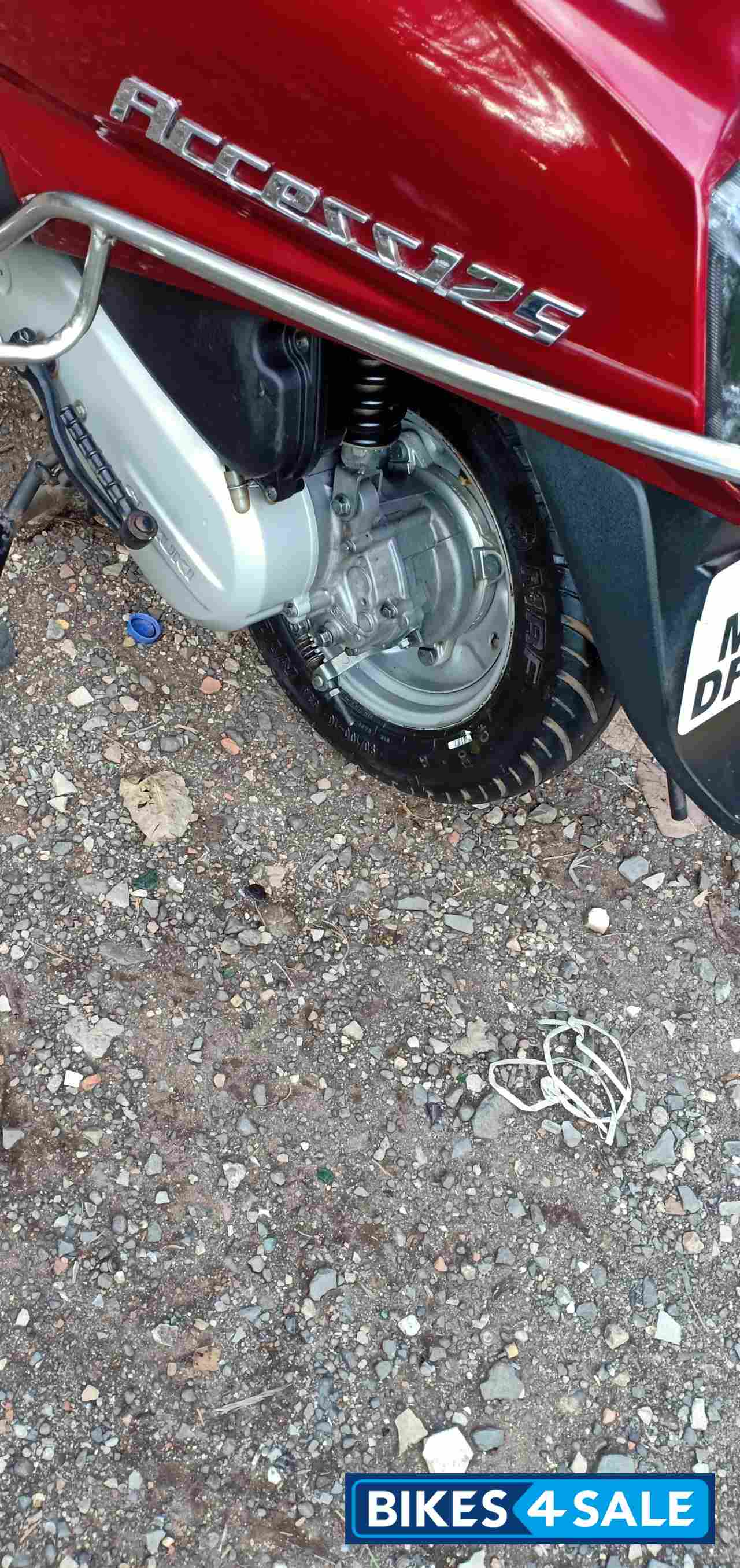 Maroon Suzuki Access 125