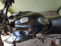 Black-silver Yamaha SZ-R